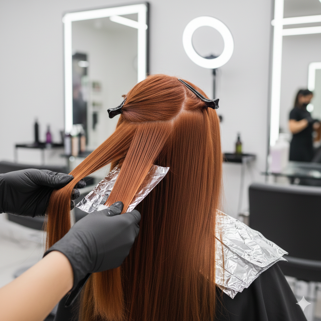 Full Hair Coloring Near Taksim | Complete Hair Dye Service Istanbul