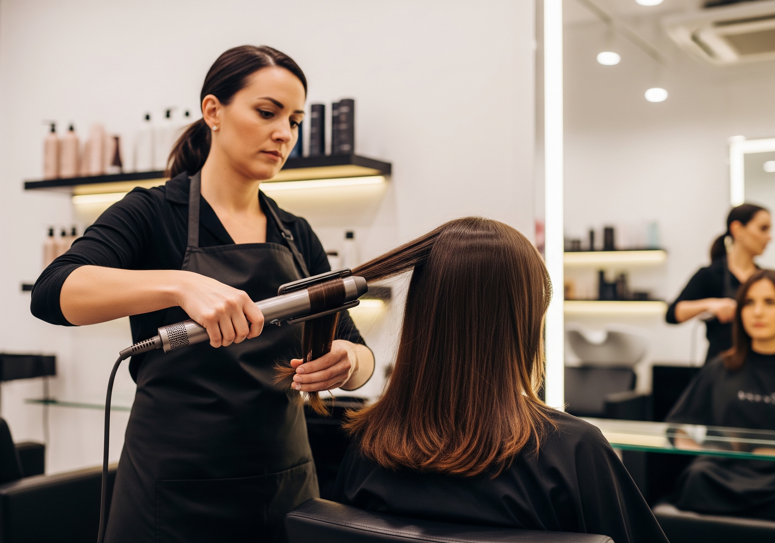 Curling Iron Styling Near Taksim | Professional Curls Istanbul