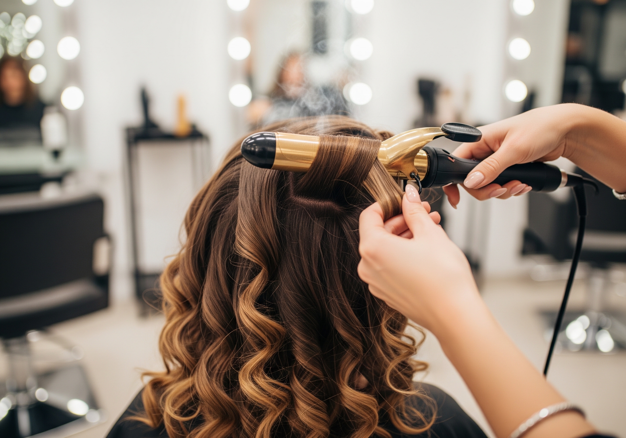 Curly Blow Dry Near Taksim | Voluminous Curls Styling Istanbul