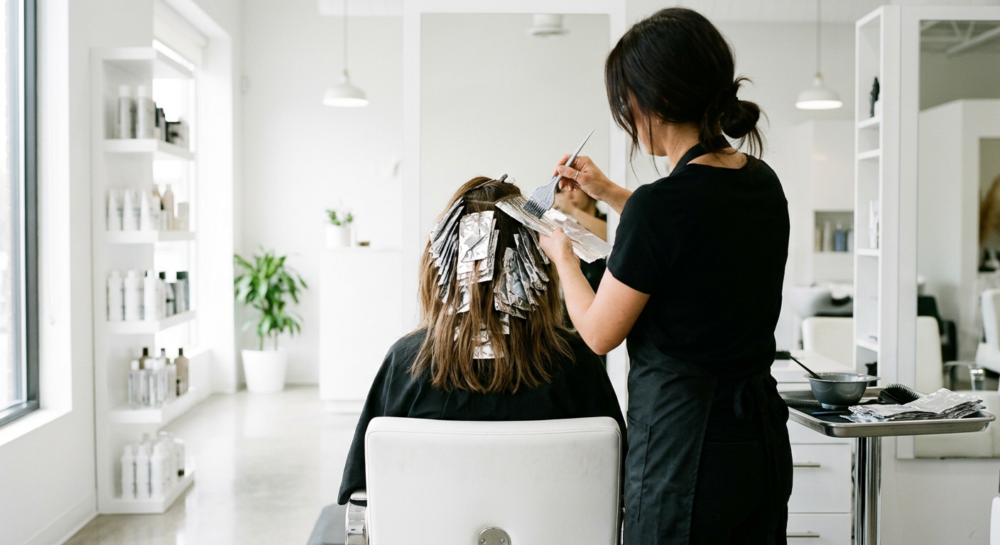 Hair Highlights Near Taksim | Professional Foil Highlights Istanbul