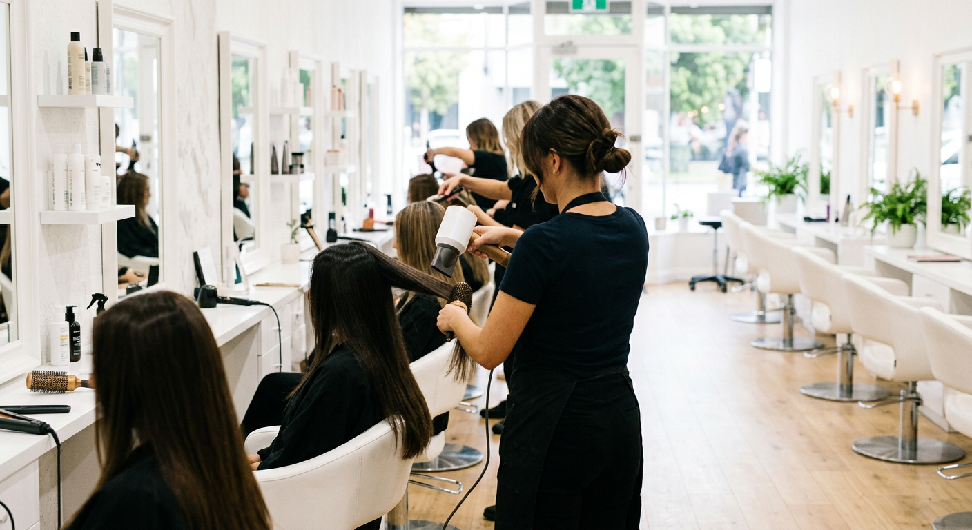 Straight Blow Dry Near Taksim | Professional Hair Styling Istanbul