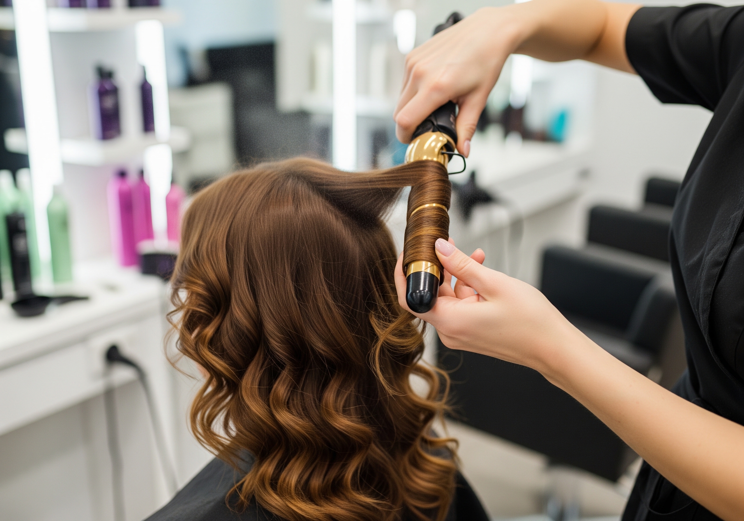 Extra Curling Service Near Taksim | Additional Curl Styling Istanbul
