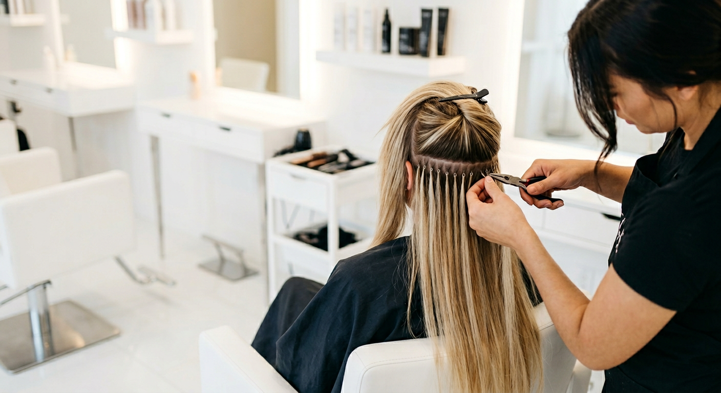 Micro Hair Extensions Near Taksim | Natural Hair Extensions Istanbul