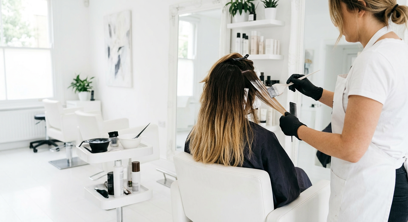 Taksim Yakınında Ombre Saç Boyama | İstanbul Profesyonel Ombre Tekniği