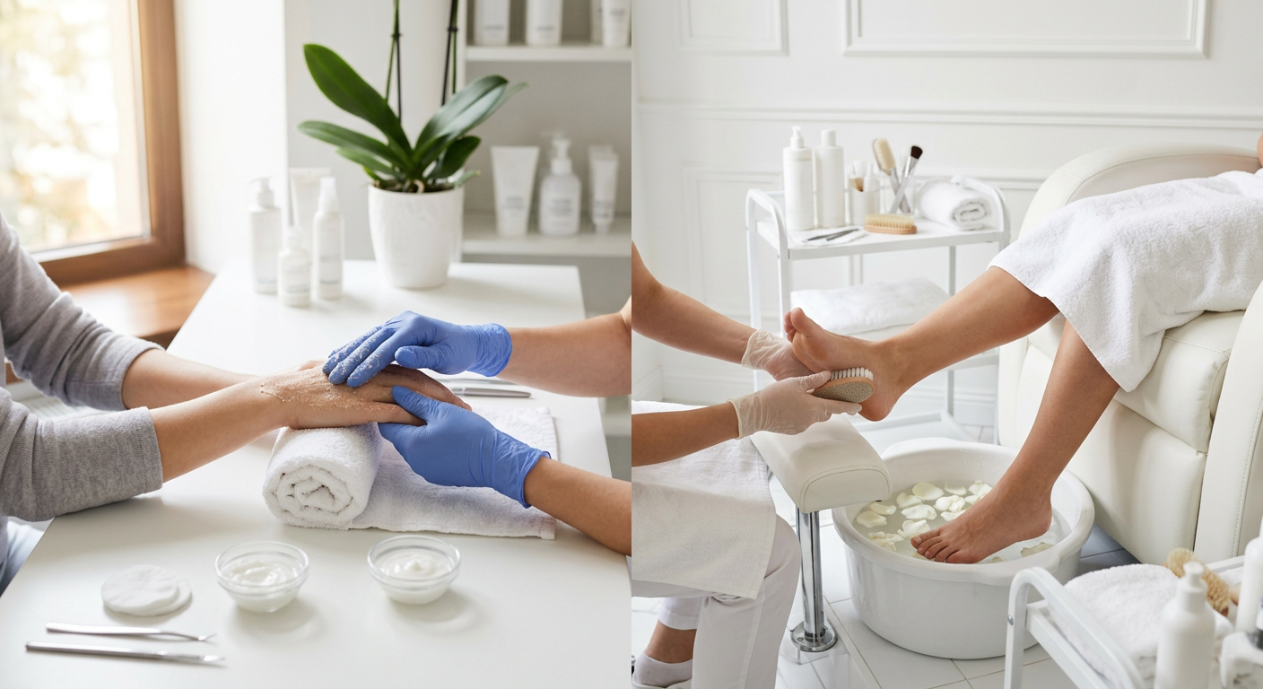 Taksim Yakınında El ve Ayak Peelingi | İstanbul Spa Peeling Bakımı