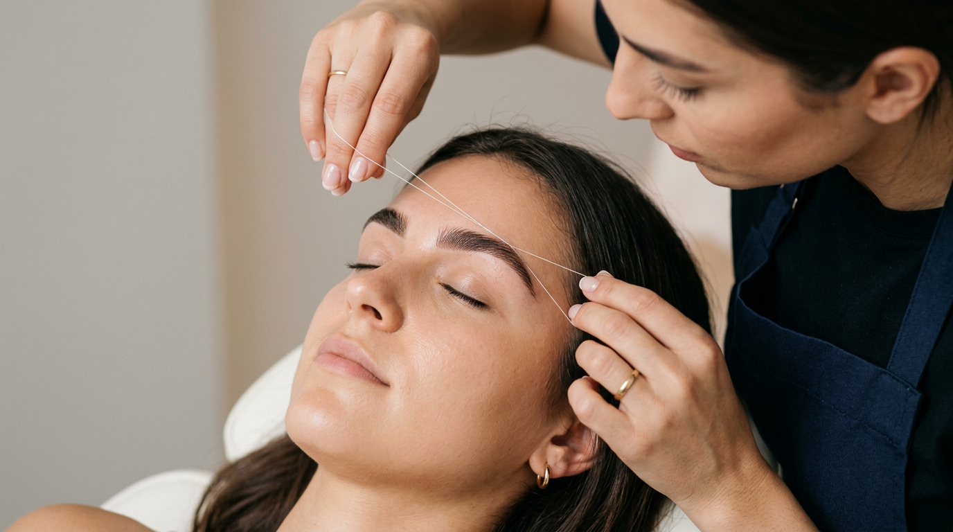إزالة شعر الحاجب بالخيط قرب تقسيم: الدليل الشامل